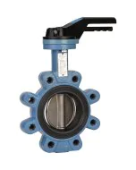 1161 - Robinet à papillon Lug Excellence fonte/NBR papillon inox axe inox