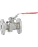 779 - Robinet à tournant sphérique 2 pièces inox à brides class150