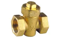 1302 - Robinet à boisseau foncé femelle femelle BSP PN16