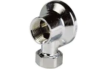 1311 - Applique en laiton chromé avec écrou PN10