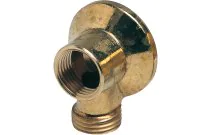 1313 - Applique laiton brossé sans écrou PN10 DN1/2''