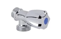 1325 - Robinet machine à laver laiton chromé modèle standard 1/2'' 4MS