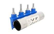 1408 - Collier de réparation 300mm Simple Bande 4 Tirants ACS