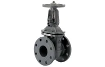 156 - Vanne à opercule fonte GS DIN 3202-1 F4 à tige montante PN16