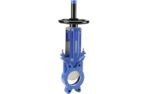 170 - Vanne à guillotine unidirectionnelle fonte et siège NBR