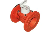 1739 - Compteur type Woltmann à brides pré-éq. PN16 Mid R100 eau chaude ACS