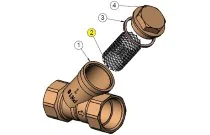 98010 - Tamis pour filtres à tamis séries 202 et 619