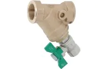 210 - Filtre en Y à tamis bronze avec vanne de rinçage ACS