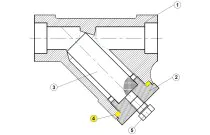 98011 - Joint épaisseur 3.5mm pour filtre séries 231-232-234-239