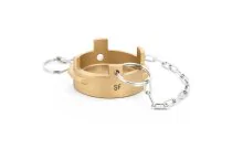 2449 - Raccord symétrique alliages cuivreux bouchon sans verrou à chainette