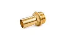 Embout laiton CW617N cannelé mâle BSP Ref.2820