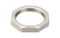 312G - Raccord fonte malléable contre-écrou hexagonal galva BSP
