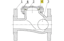 980375 - Joints de chapeau pour clapets à boule 331 et ou 332