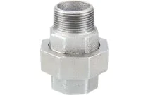 341G_AFY - Raccord fonte malléable union mâle femelle joint conique galva BSP