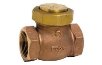 350 - Clapet non retour bronze à levée verticale siège PTFE BSP