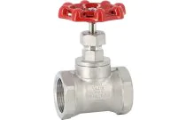 485 - Robinet à soupape taraudé inox à chapeau vissé femelle femelle