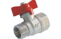 678 - Vanne laiton pour collecteur à boisseau sphérique BSP 1/2''F-1/2''M