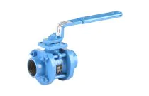 712 - Robinet à tournant sphérique 3 pièces acier ADLER