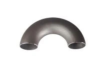 C3DNR - Courbe 3D acier à souder 180° sans soudure noir EN10253-1