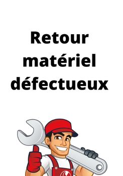 Formulaire de retour matériel défectueux