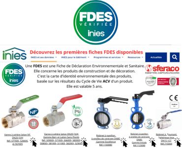 [FDES] Découvrez les premières fiches FDES disponibles 